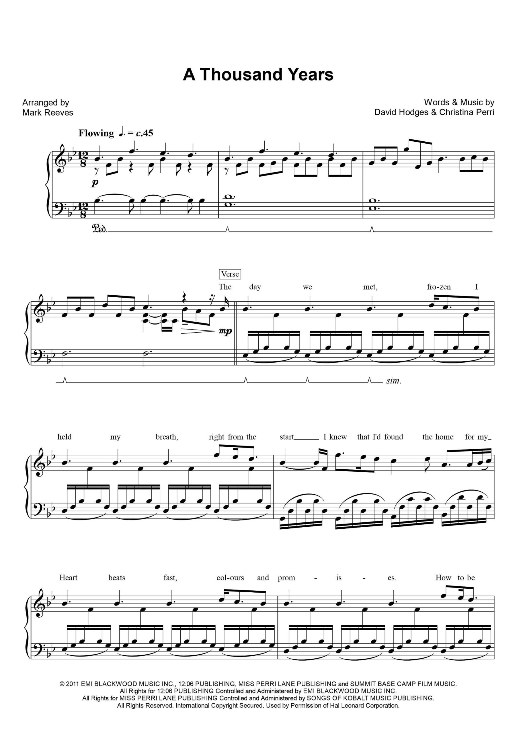 A Thousand Years By Christina Perri Sheet Music Arranged For Intermediate Piano Solo With Lyrics Printable PDF Instant Digital Download Etsy A Thousand Years By Christina Perri Sheet Music Arranged For Intermediate Piano Solo With Lyrics Printable PDF Instant Digital Download Etsy