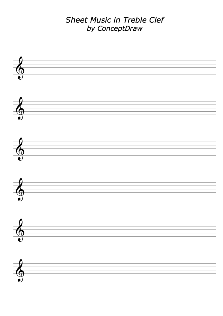Blank Sheet Music