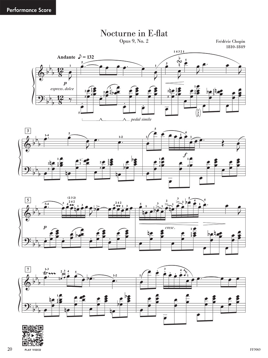 nocturne op 9 no 2 piano sheet music