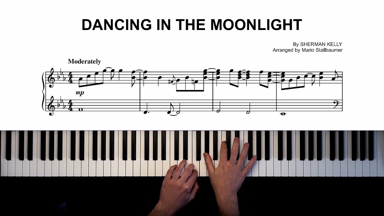 Dancing In The Moonlight Piano Cover Sheet Music YouTube Dancing In The Moonlight Piano Cover Sheet Music YouTube