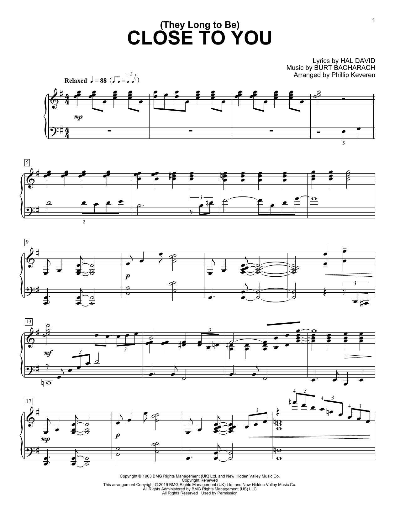 Download Close To You Carpenters Easy Piano Sheet Music PDF 417672 Download Close To You Carpenters Easy Piano Sheet Music PDF 417672