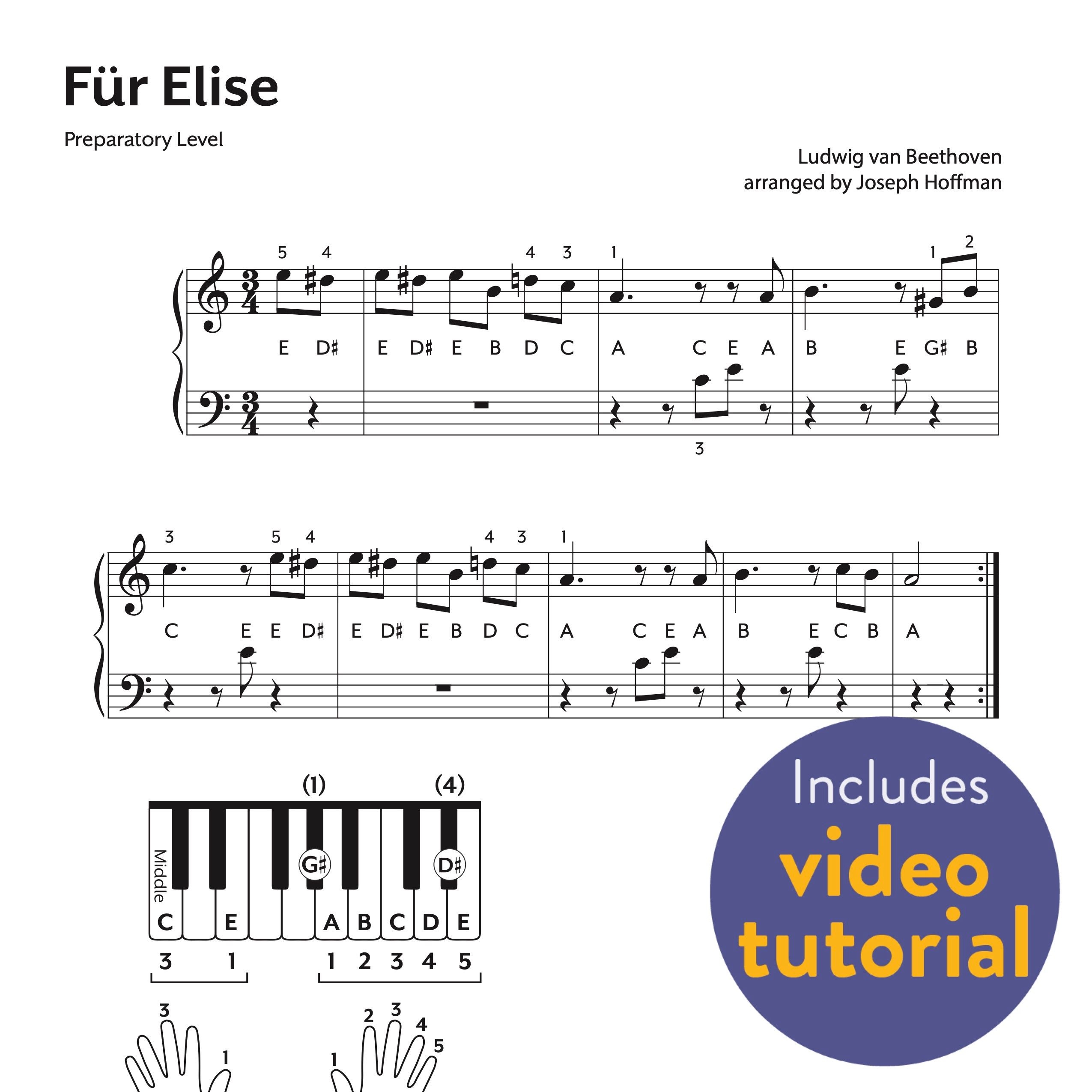 F r Elise Sheet Music Super Easy Version PDF F r Elise Sheet Music Super Easy Version PDF