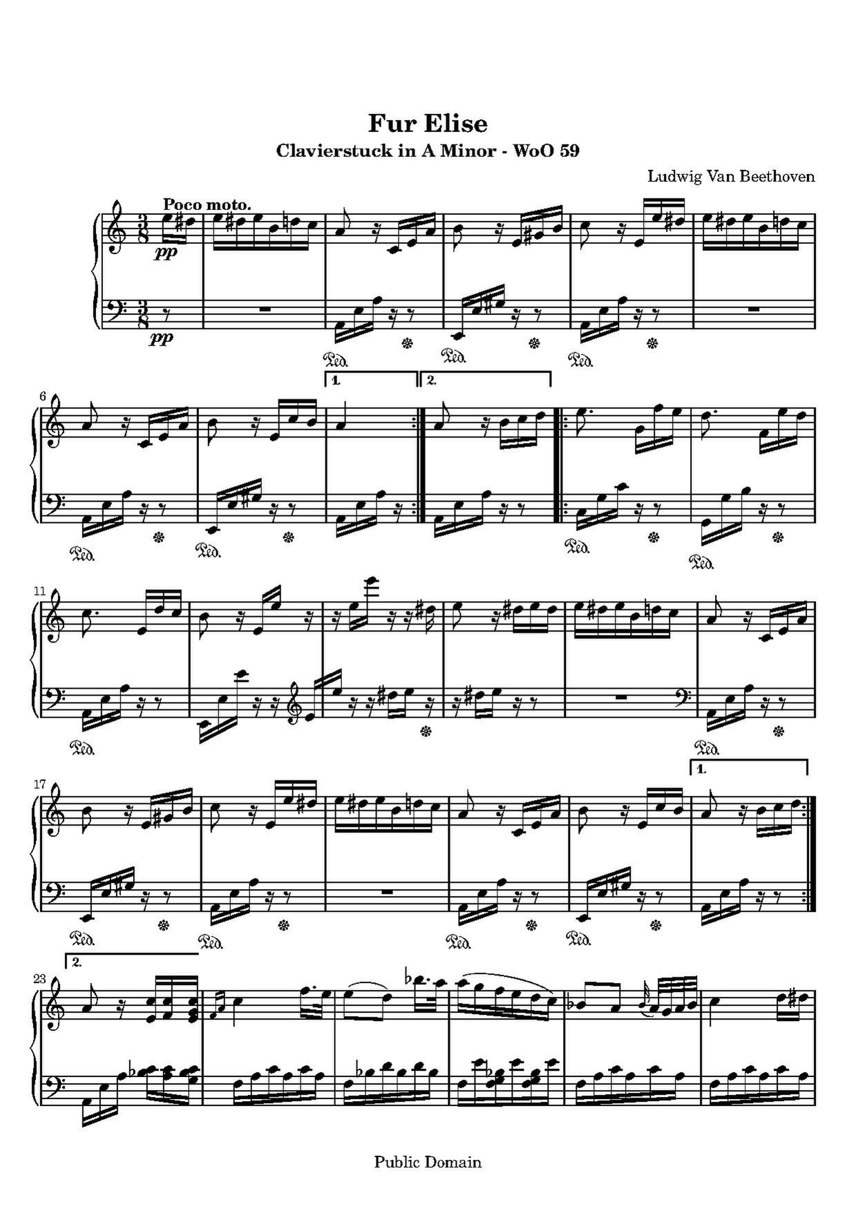 File IMSLP11471 Fur Elise Beethoven WoO59 pdf Wikimedia Commons