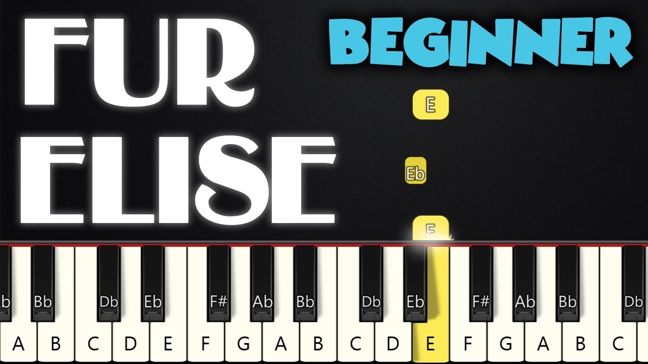 fur elise piano sheet music easy fur elise piano sheet music easy