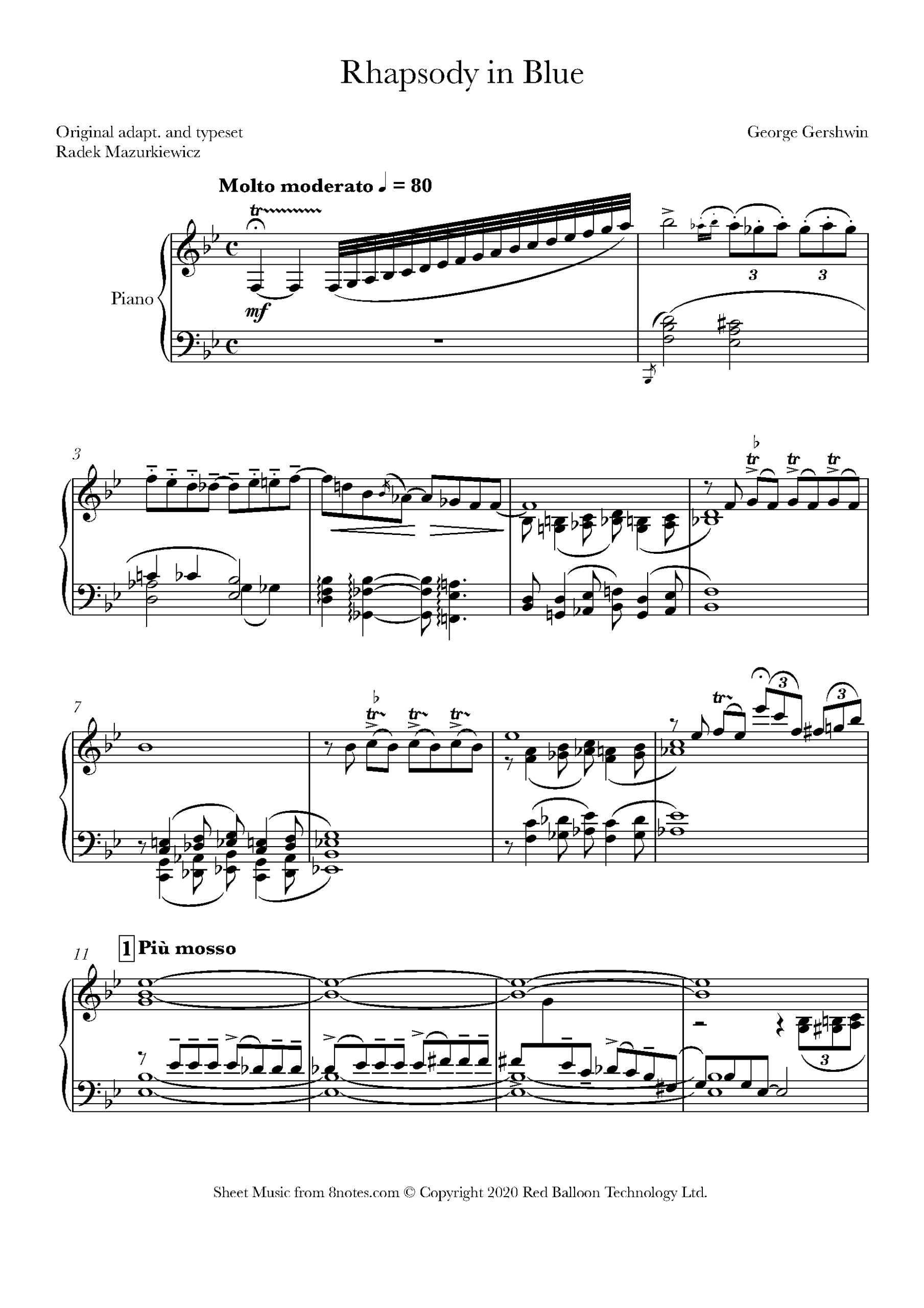 rhapsody in blue sheet music piano pdf rhapsody in blue sheet music piano pdf