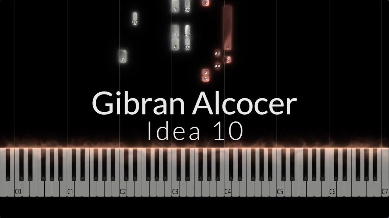 idea 10 piano sheet music