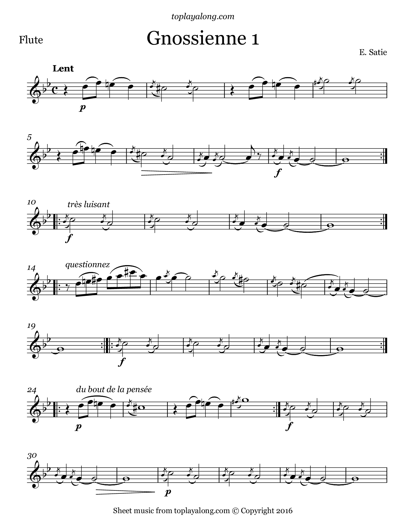 gnossienne no 1 piano sheet music gnossienne no 1 piano sheet music