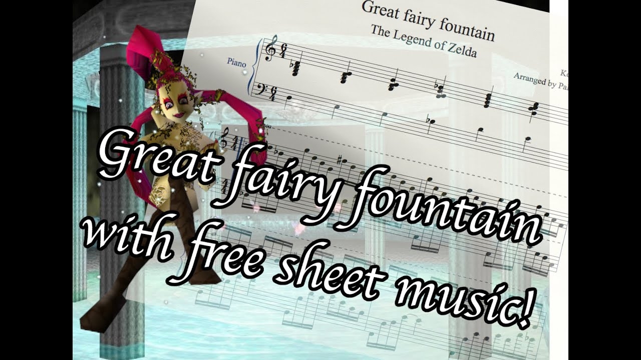 great fairy fountain piano sheet music