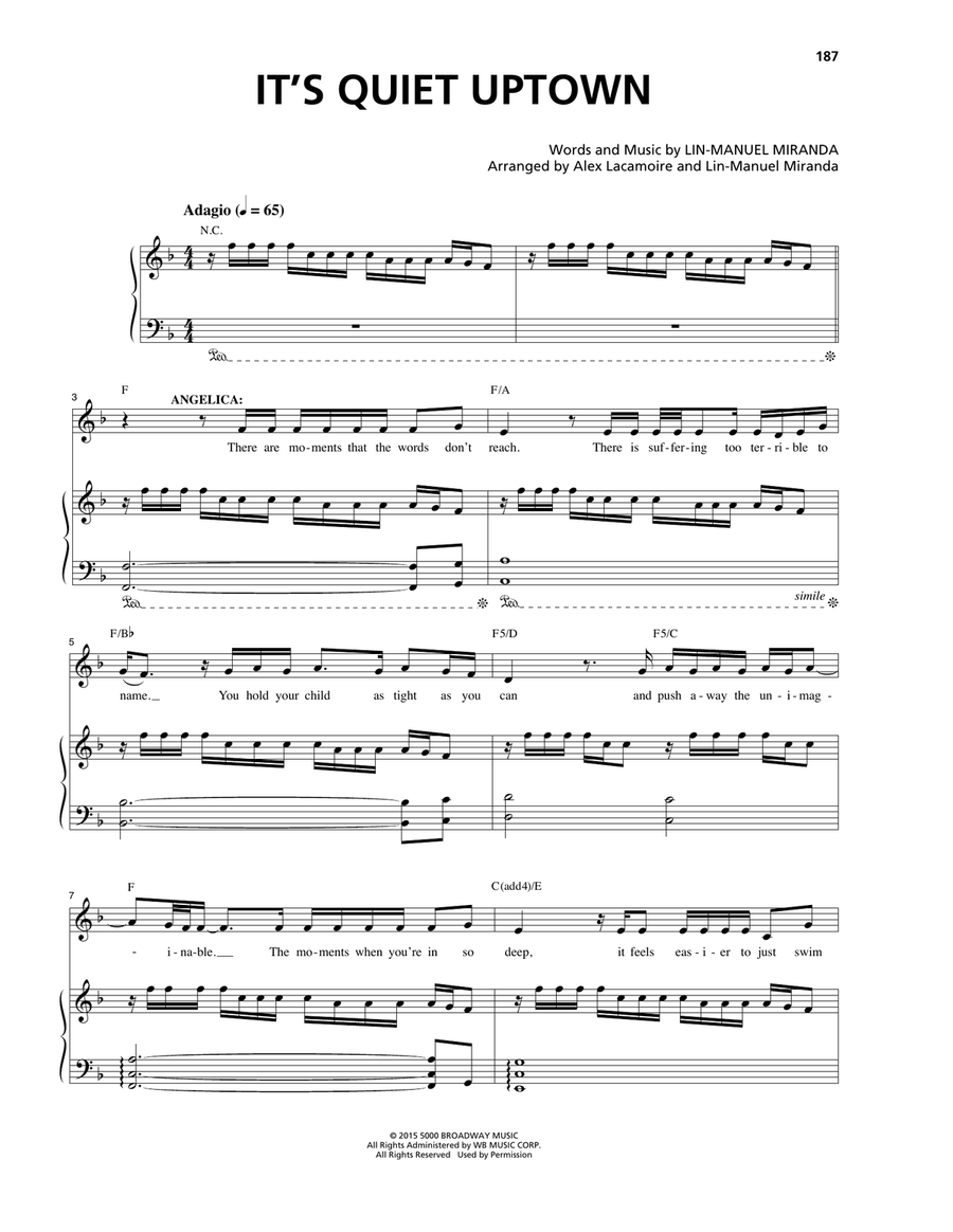 Hamilton Songs On Piano Easy Hamilton Songs On Piano Easy