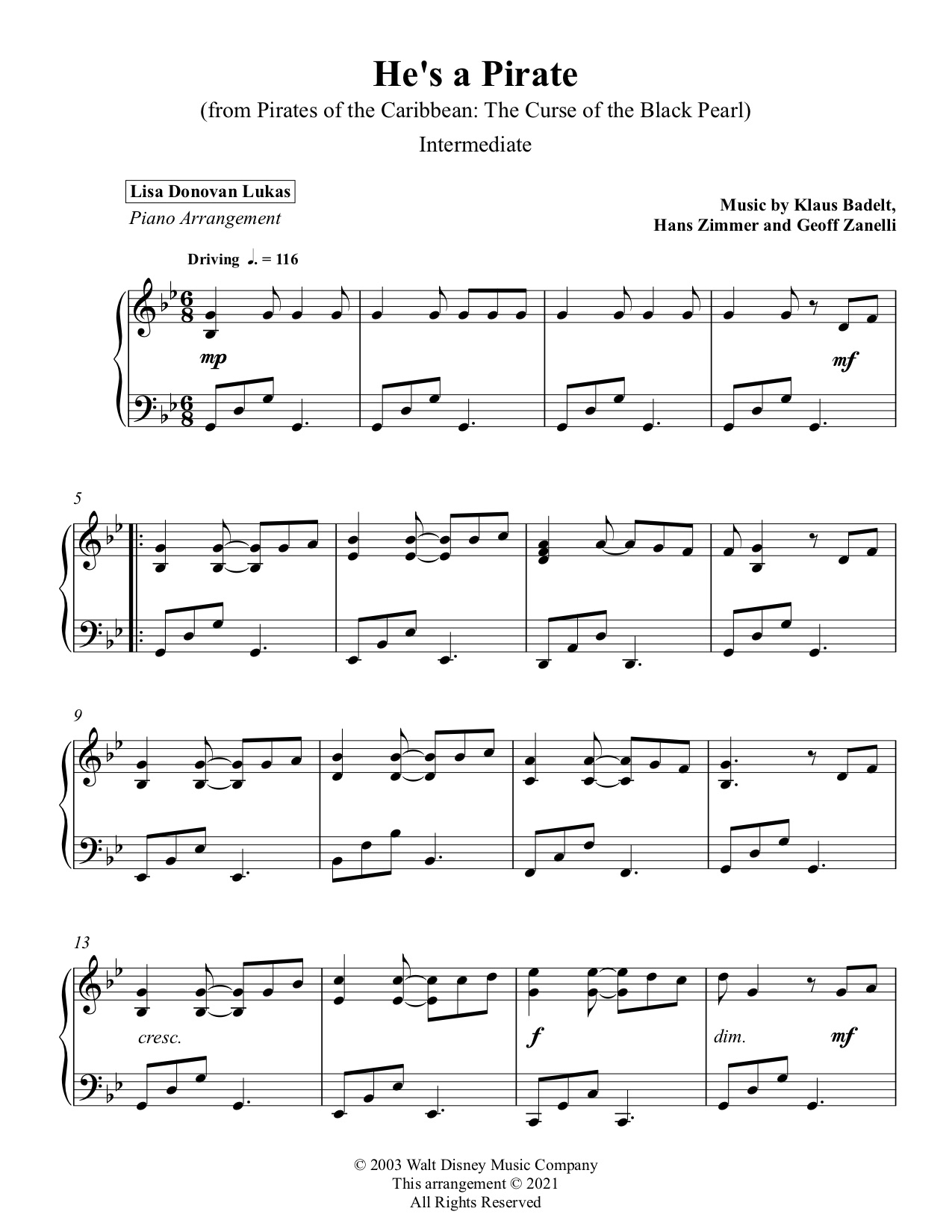 He s A Pirate Intermediate Lisa Donovan Lukas