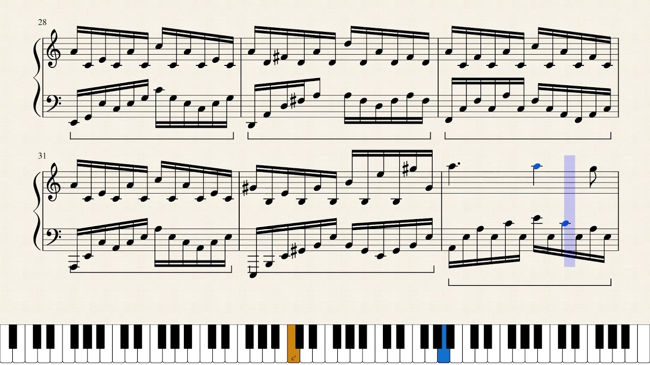 House Of The Rising Sun The Animals For Piano Solo Piano Sheet YouTube