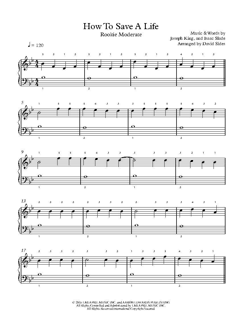 How To Play How To Save A Life By The Fray On Piano Rookie Video Tutorial How To Play How To Save A Life By The Fray On Piano Rookie Video Tutorial