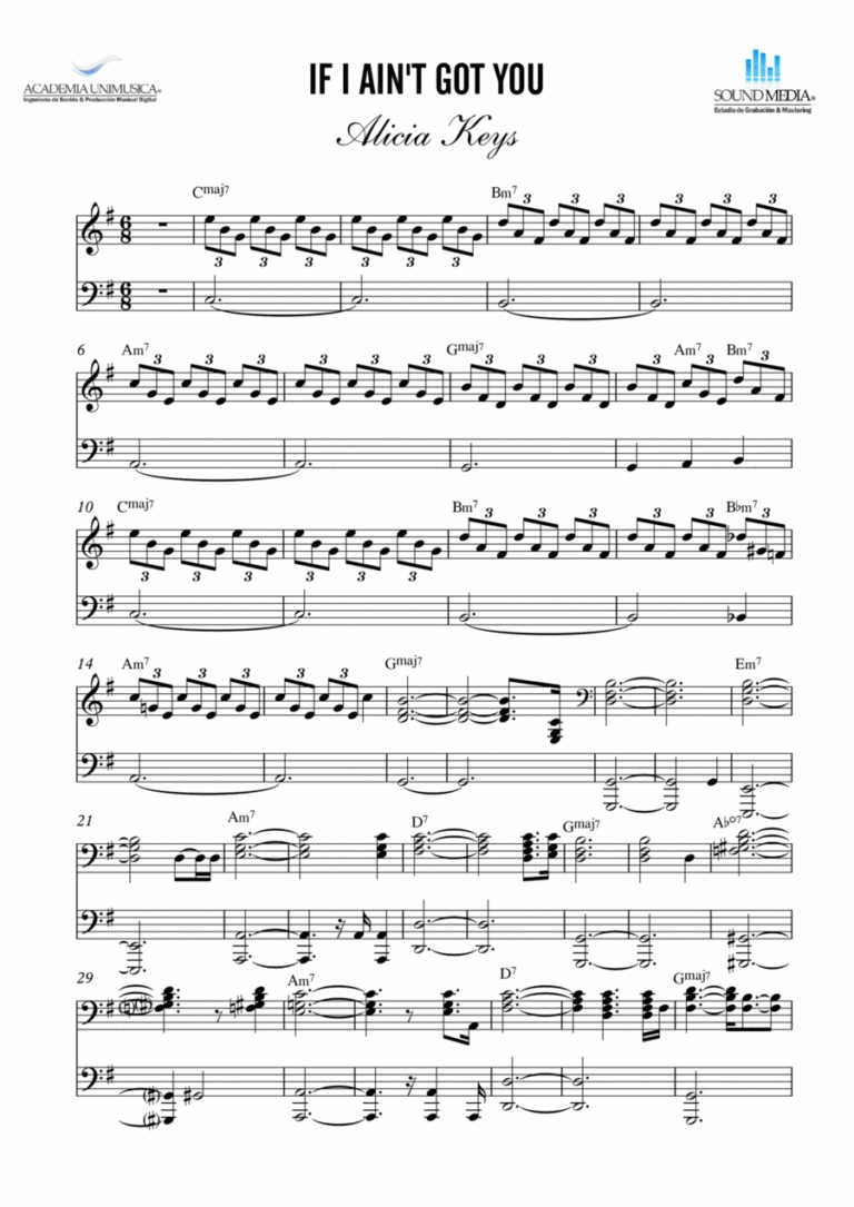 If I Ain t Got You By Alicia Keys Easy Piano Digital Sheet Music Sheet Music Plus