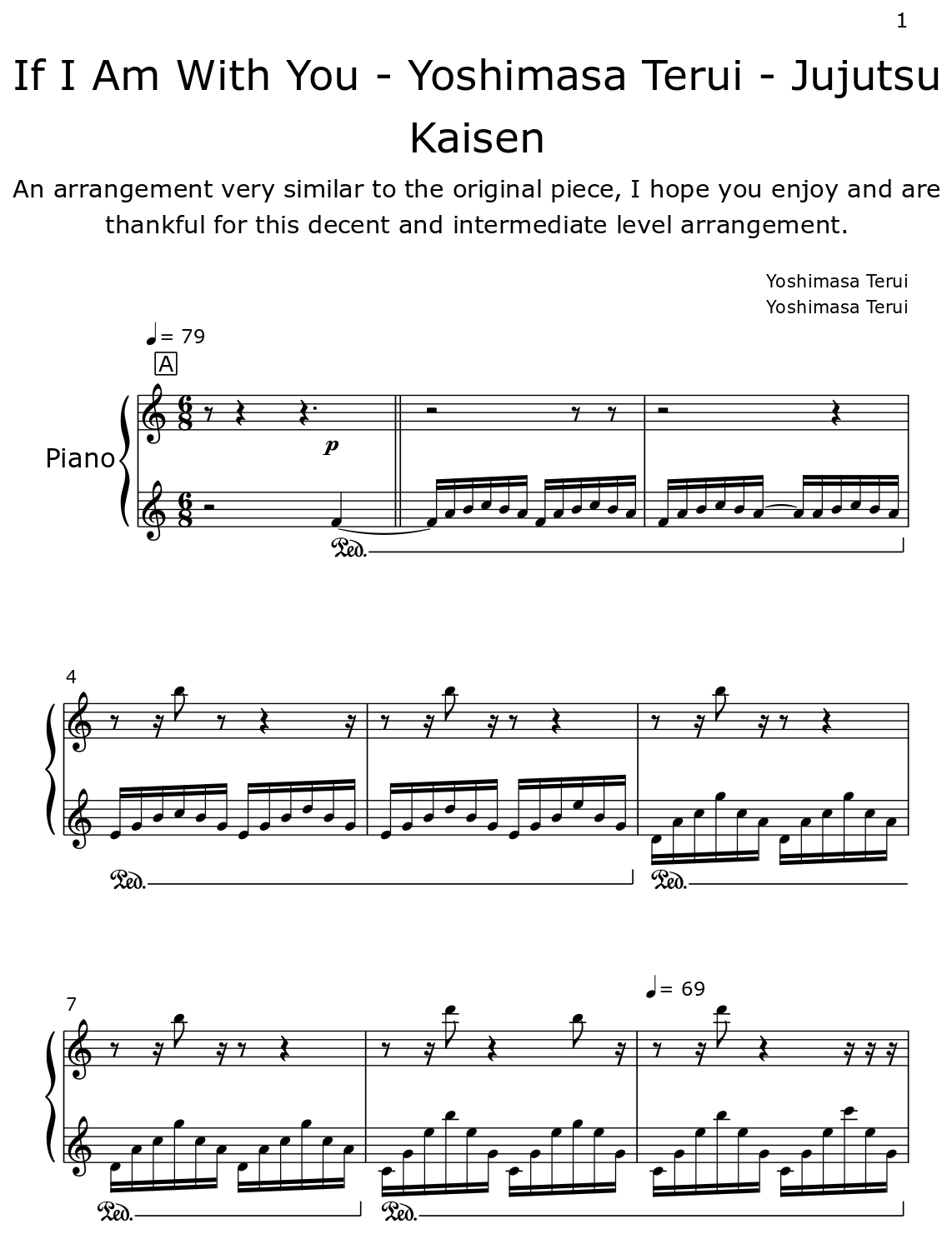 If I Am With You Yoshimasa Terui Jujutsu Kaisen Flat If I Am With You Yoshimasa Terui Jujutsu Kaisen Flat