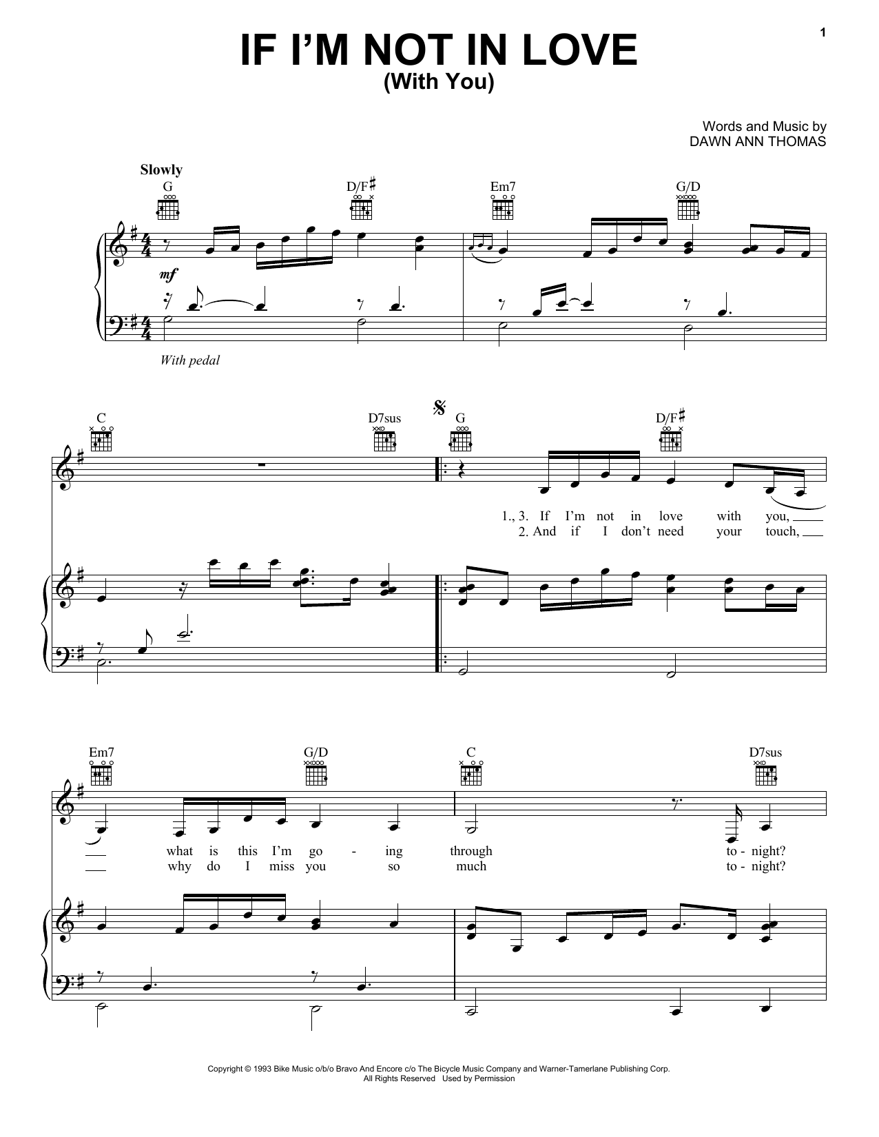 If I m Not In Love With You Sheet Music By Faith Hill For Piano Keyboard And Voice Noteflight If I m Not In Love With You Sheet Music By Faith Hill For Piano Keyboard And Voice Noteflight