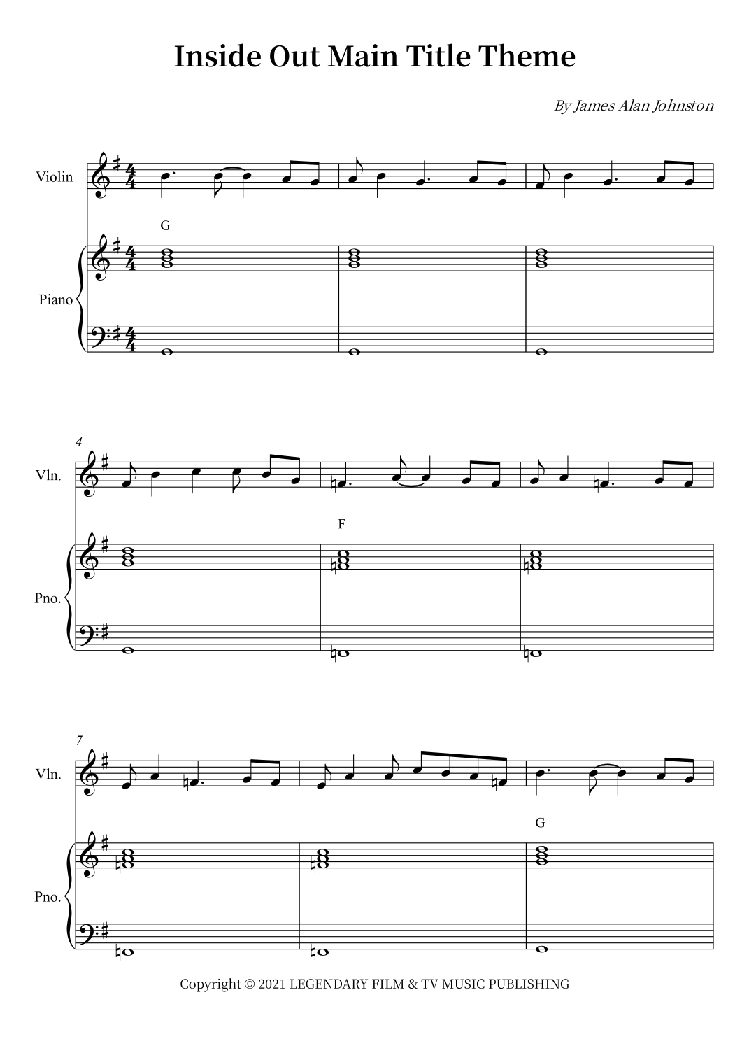 inside out theme piano sheet music inside out theme piano sheet music