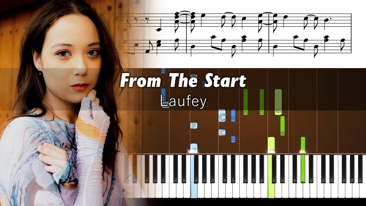 Laufey From The Start Piano Tutorial With Sheet Music YouTube Laufey From The Start Piano Tutorial With Sheet Music YouTube