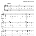Le Festin from Ratatouille Sheet Music For Piano Solo big Note Book 