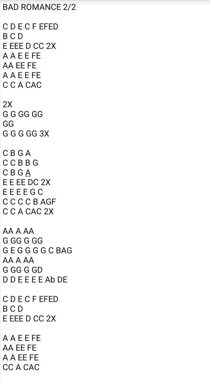 roblox piano music sheets