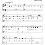 Let It Go from Frozen arr Phillip Keveren Sheet Music For Piano Solo big Note Book 