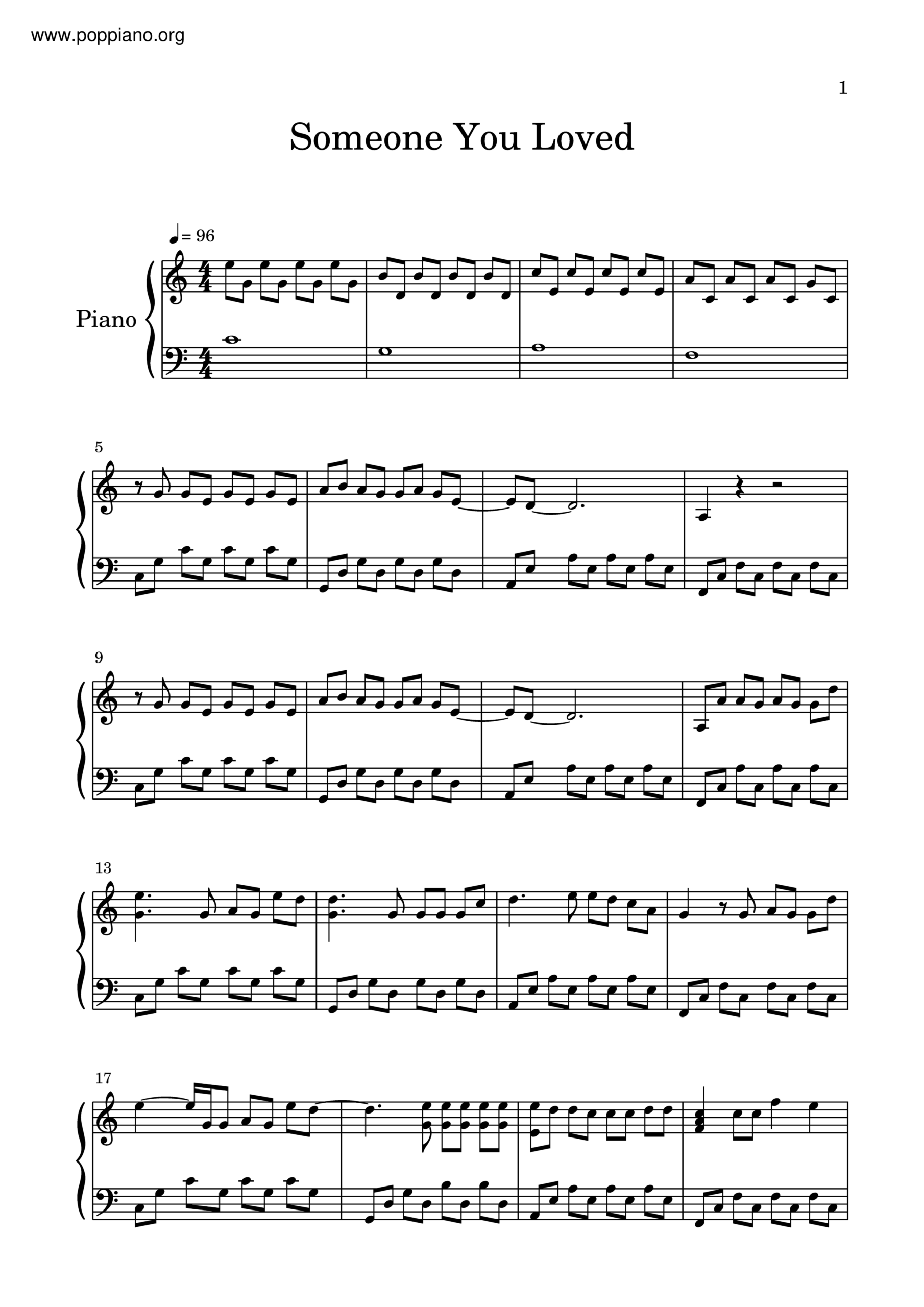 Lewis Capaldi Someone You Loved Sheet Music Pdf Free Score Download Lewis Capaldi Someone You Loved Sheet Music Pdf Free Score Download