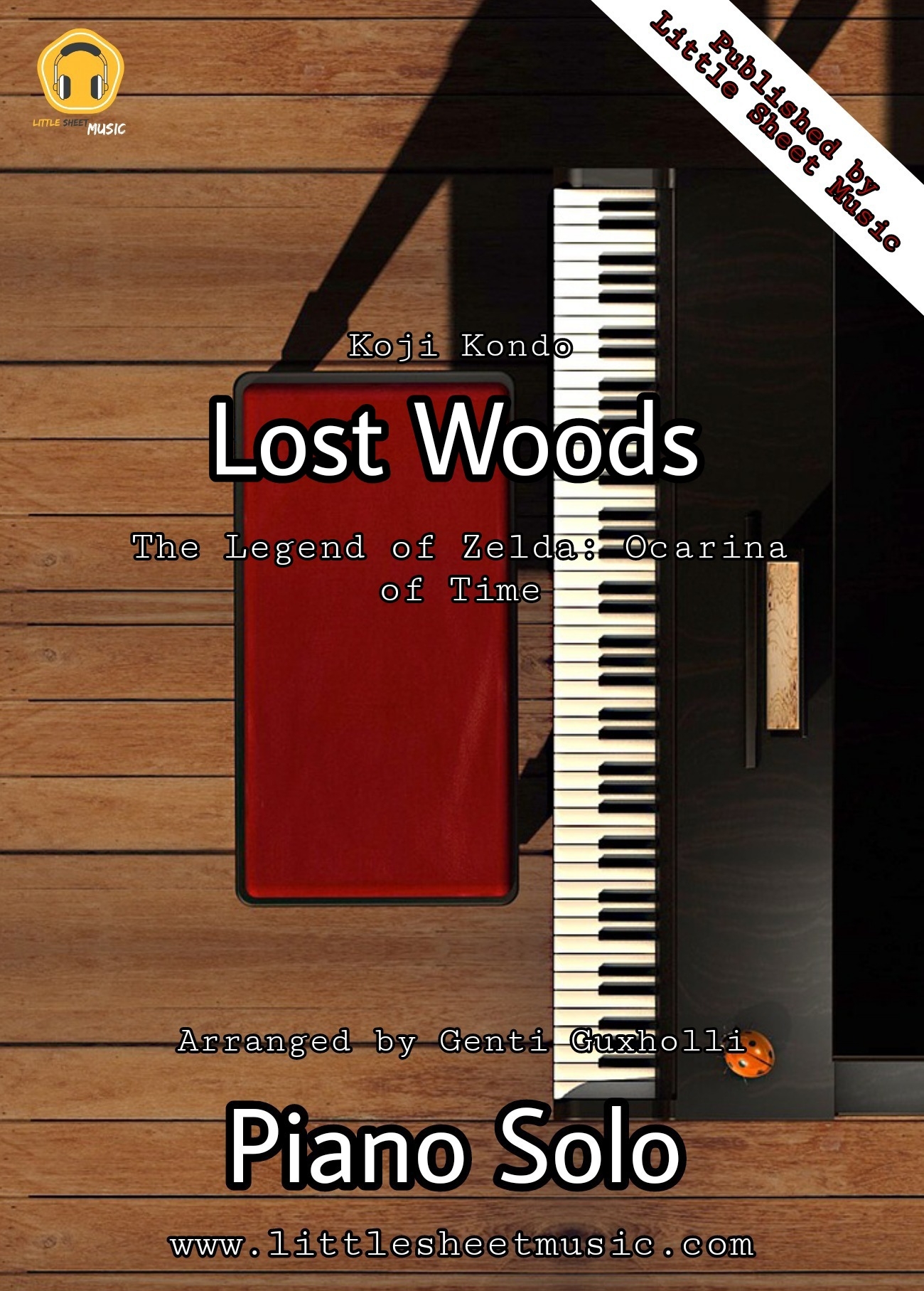 lost woods piano sheet music