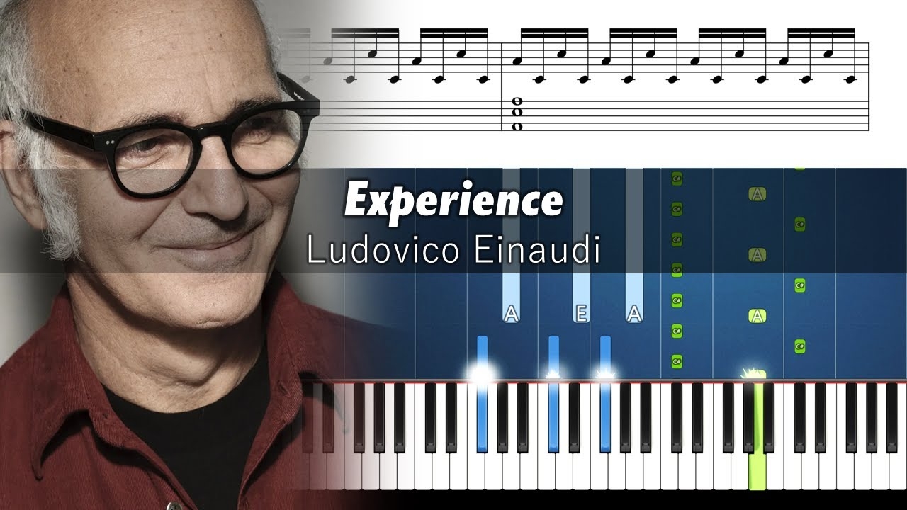 experience piano sheet music