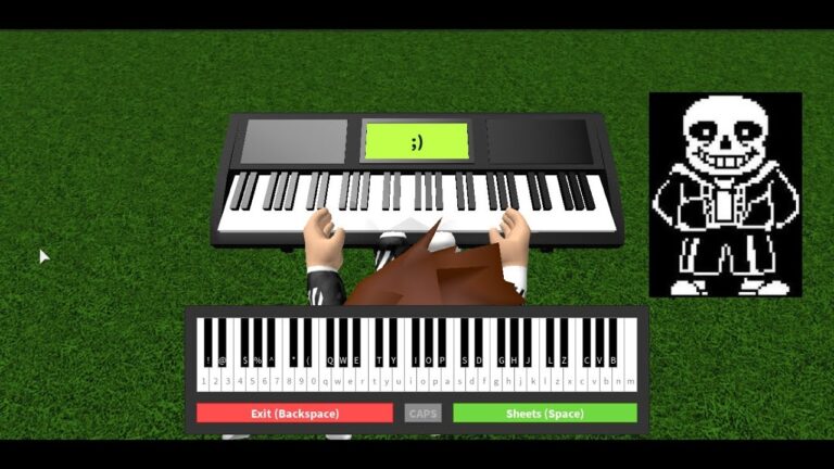 Megalovania Roblox Piano Tutorial Full Sheets Down Below YouTube