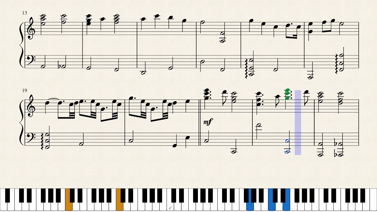 Mice On Venus Minecraft Piano Sheet Music YouTube Mice On Venus Minecraft Piano Sheet Music YouTube