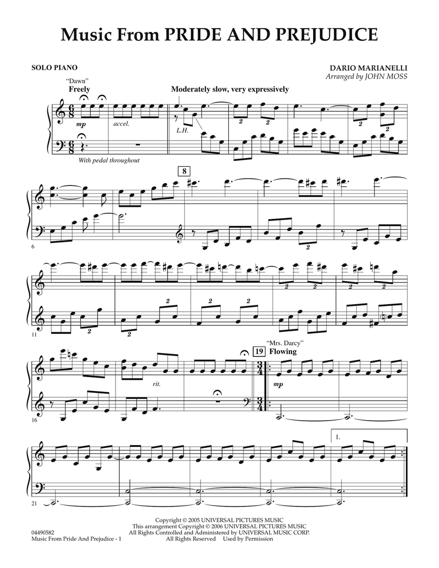 Music From Pride Prejudice Piano By John Moss Orchestra Digital Sheet Music Sheet Music Plus Music From Pride Prejudice Piano By John Moss Orchestra Digital Sheet Music Sheet Music Plus