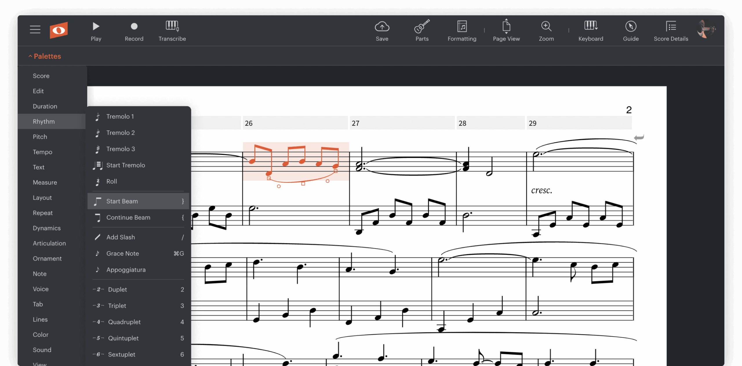 Noteflight Online Music Notation Software Noteflight Online Music Notation Software