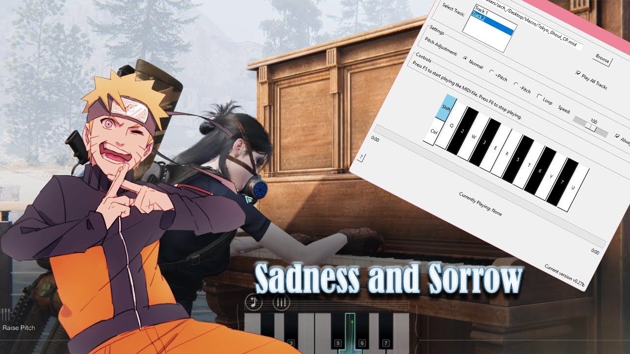 Once Human Midi Piano Player Sadness And Sorrow Naruto YouTube Once Human Midi Piano Player Sadness And Sorrow Naruto YouTube