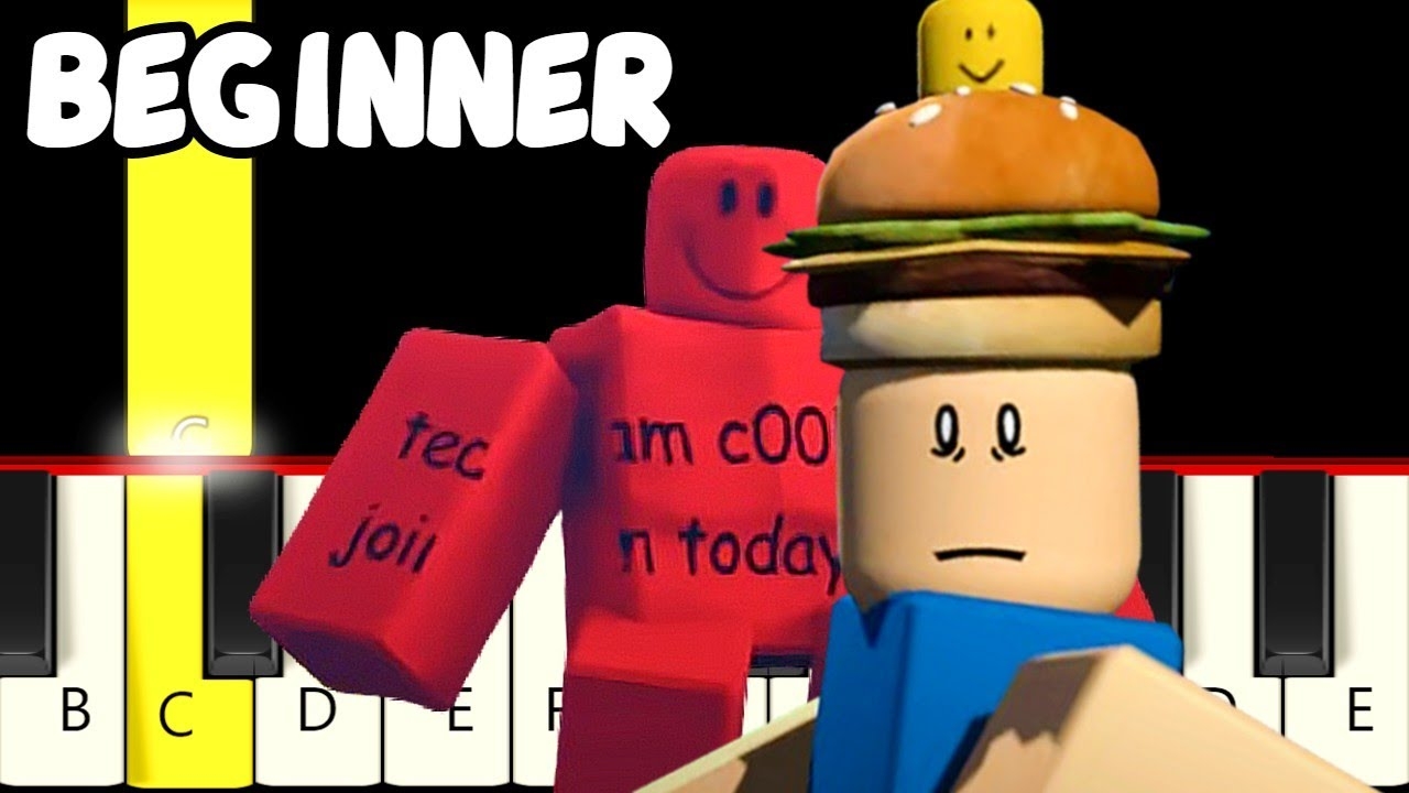 Plead Roblox Forsaken Fast And Slow Easy Piano Tutorial Beginner YouTube