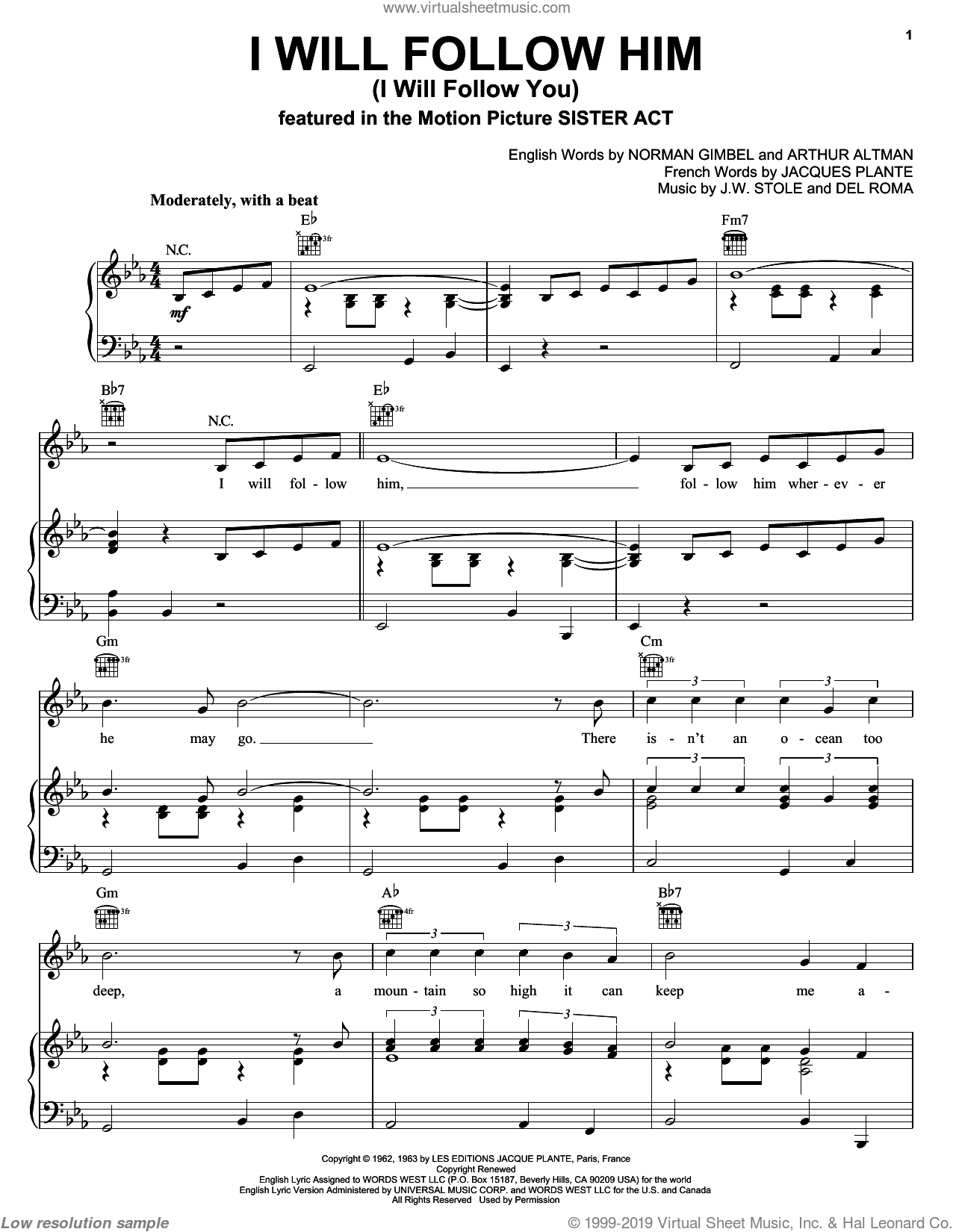 Pop Hits Of The 60s 3 complete Set Of Parts Sheet Music For Voice Piano Or Guitar