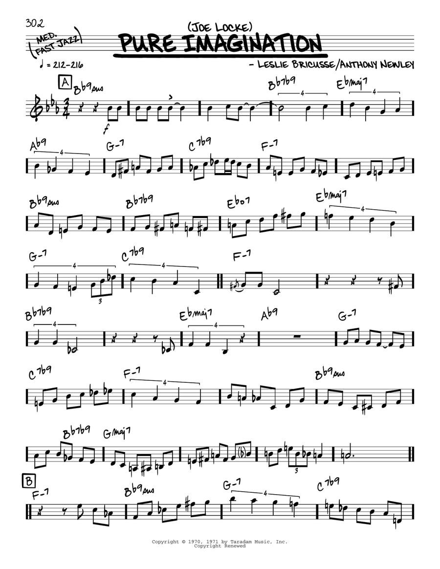 piano sheet music pure imagination