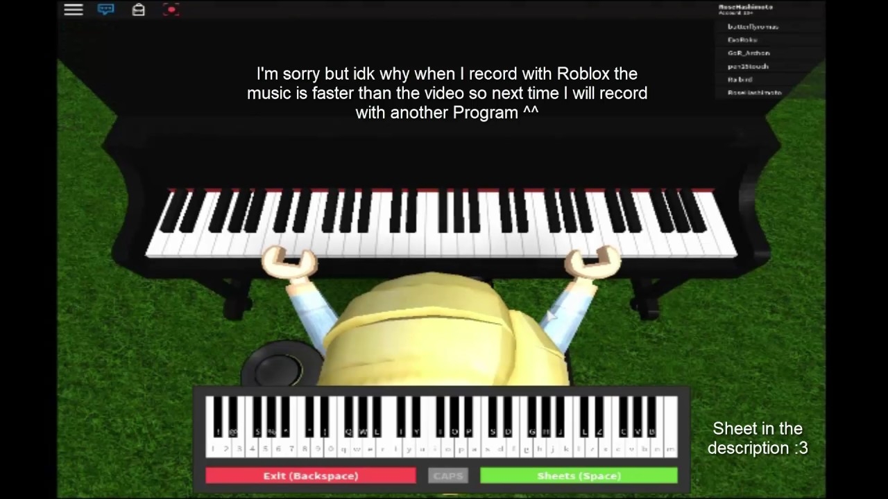 Roblox Piano Tutorial Unravel Tokyo Ghoul Sheet Easy YouTube Roblox Piano Tutorial Unravel Tokyo Ghoul Sheet Easy YouTube
