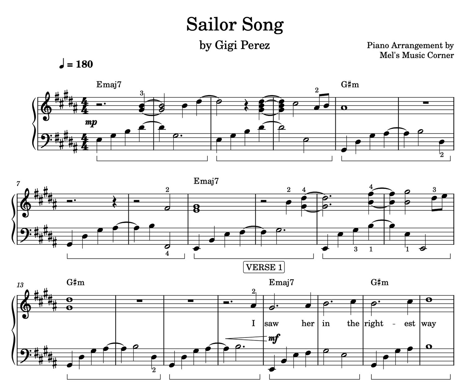 Sailor Song By Gigi Perez PIANO SHEET MUSIC Or MIDI Payhip Sailor Song By Gigi Perez PIANO SHEET MUSIC Or MIDI Payhip