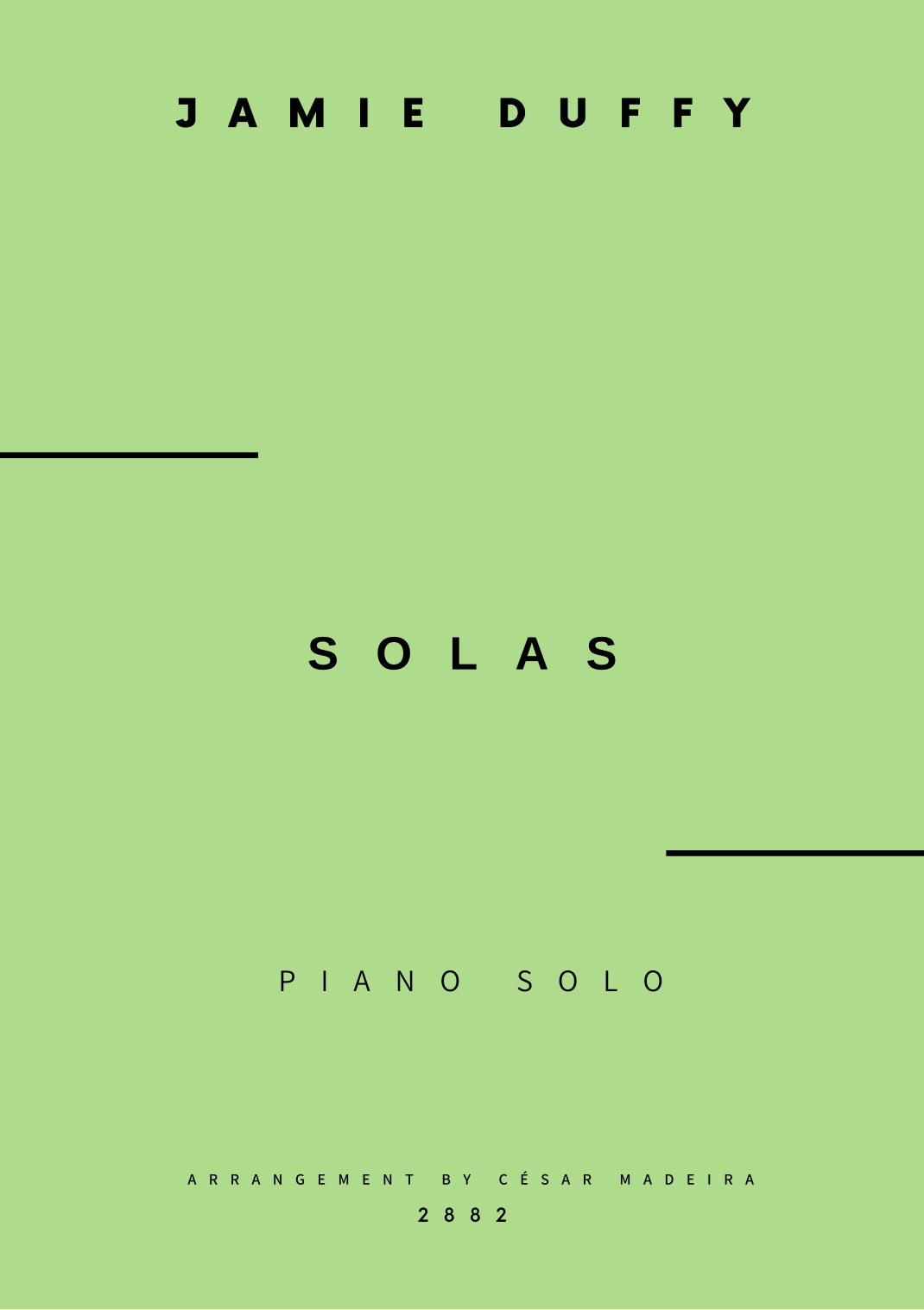 solas piano sheet music