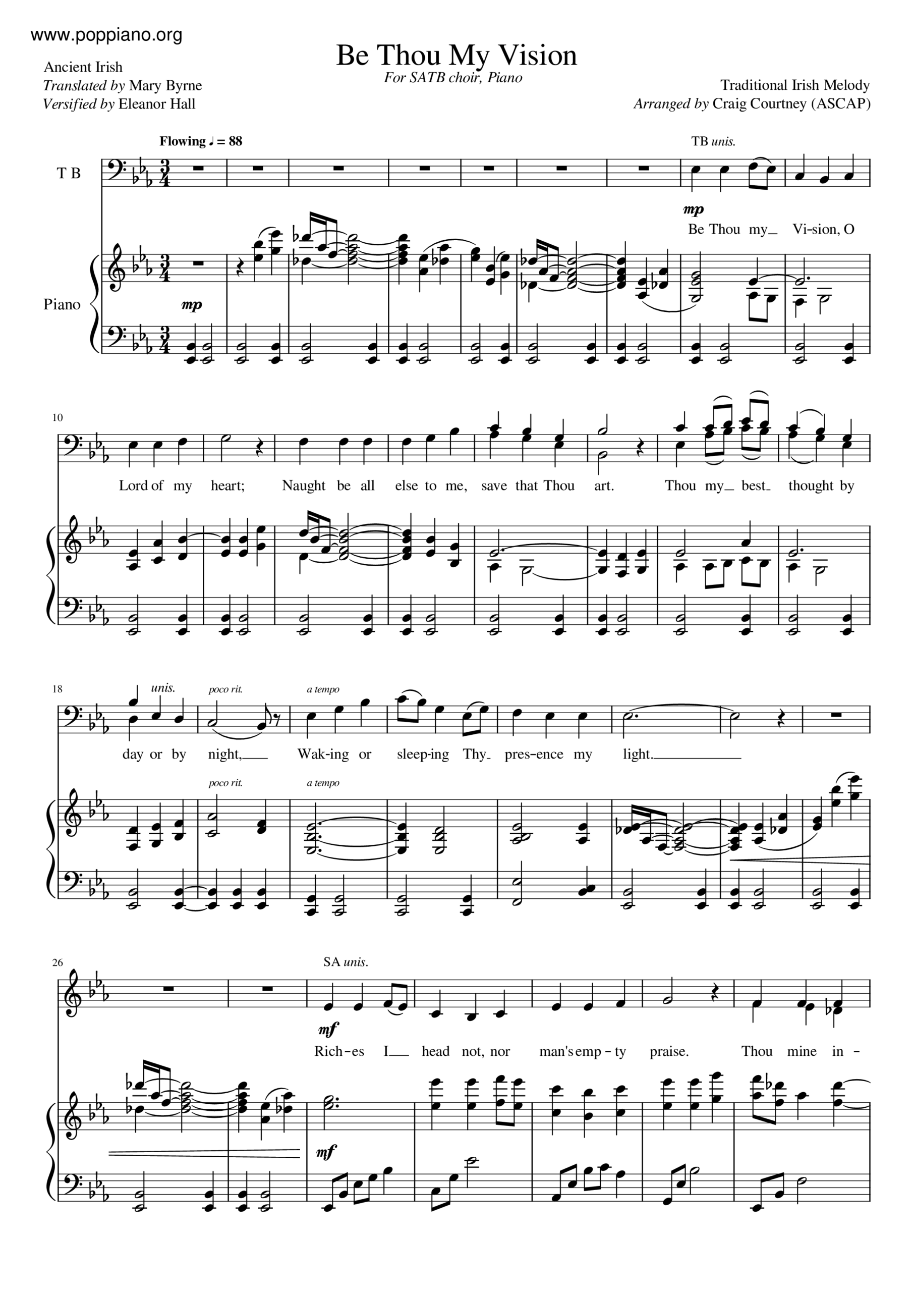 Spiritual Be Thou My Vision Sheet Music Pdf Free Score Download Spiritual Be Thou My Vision Sheet Music Pdf Free Score Download