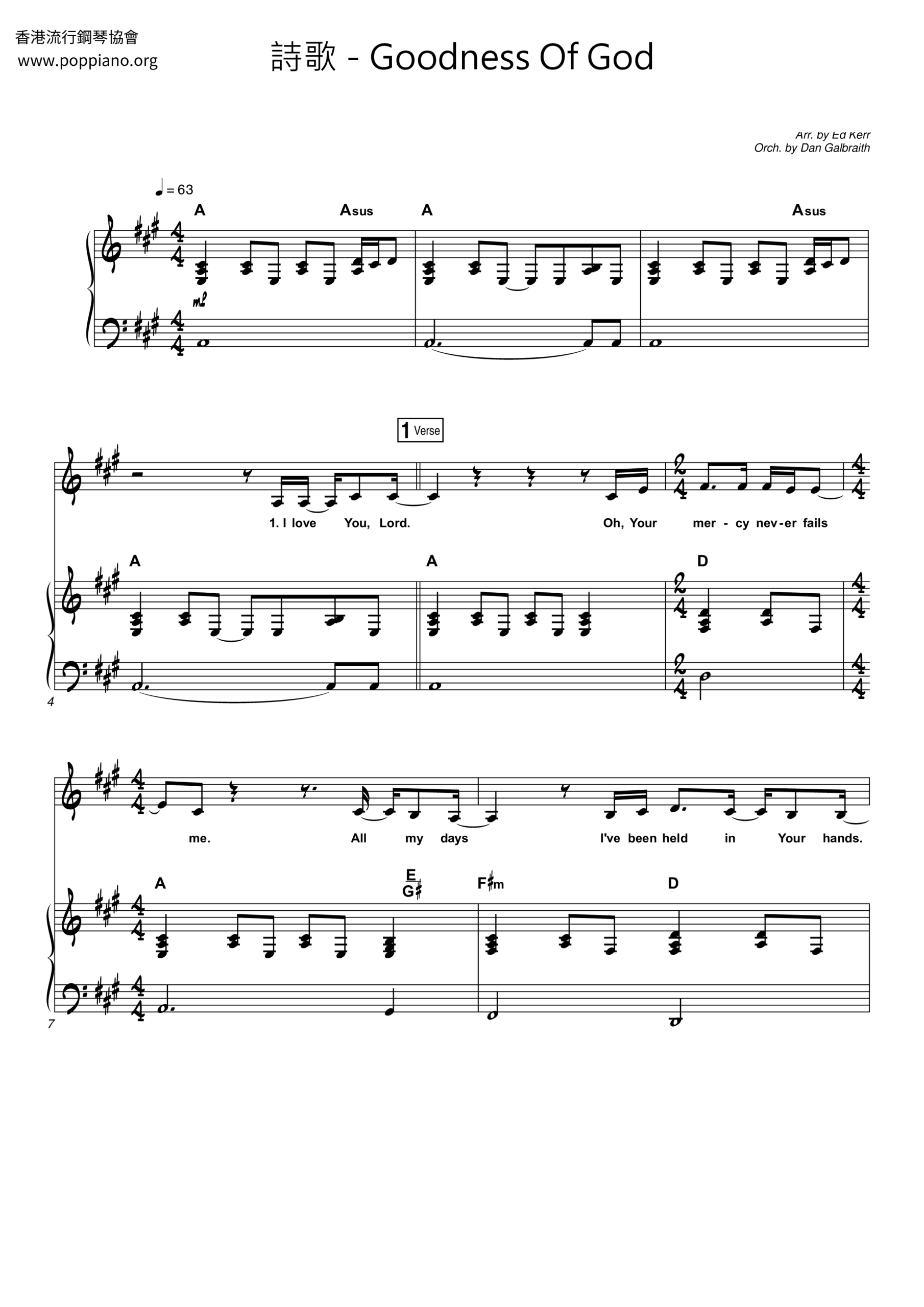  Spiritual Goodness Of God Sheet Music Pdf Free Score Download 