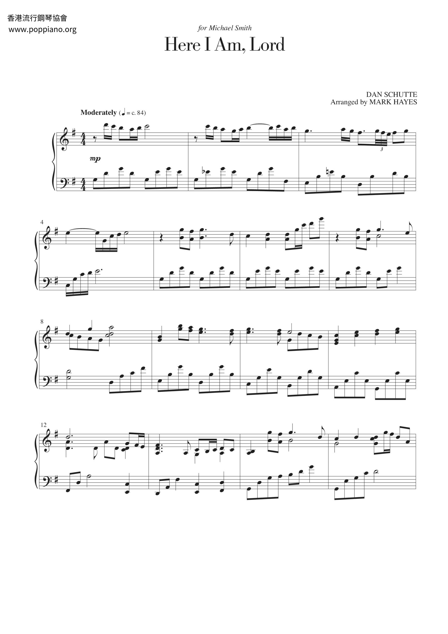 Spiritual Here I Am Lord Sheet Music Pdf Free Score Download Spiritual Here I Am Lord Sheet Music Pdf Free Score Download