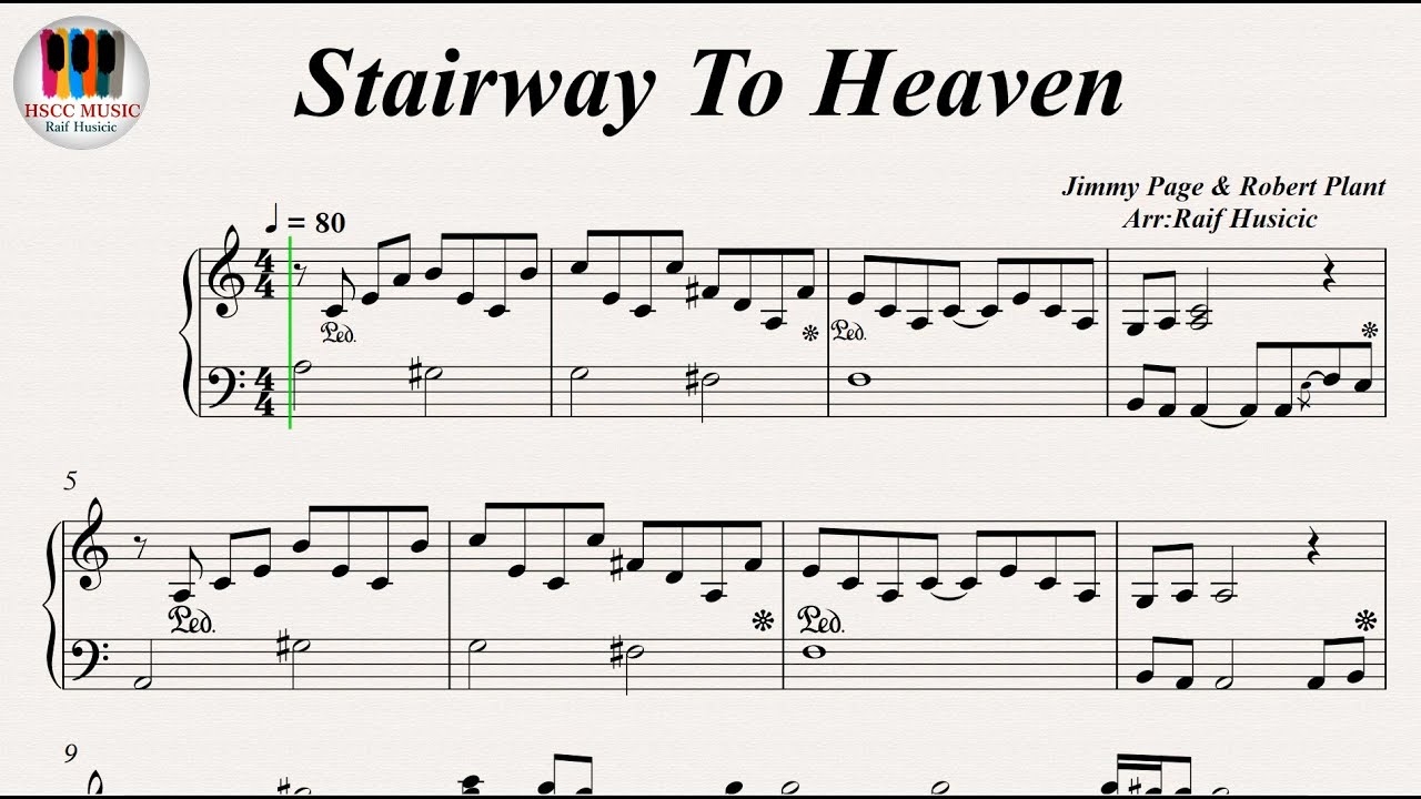 Stairway To Heaven Led Zeppelin Piano YouTube