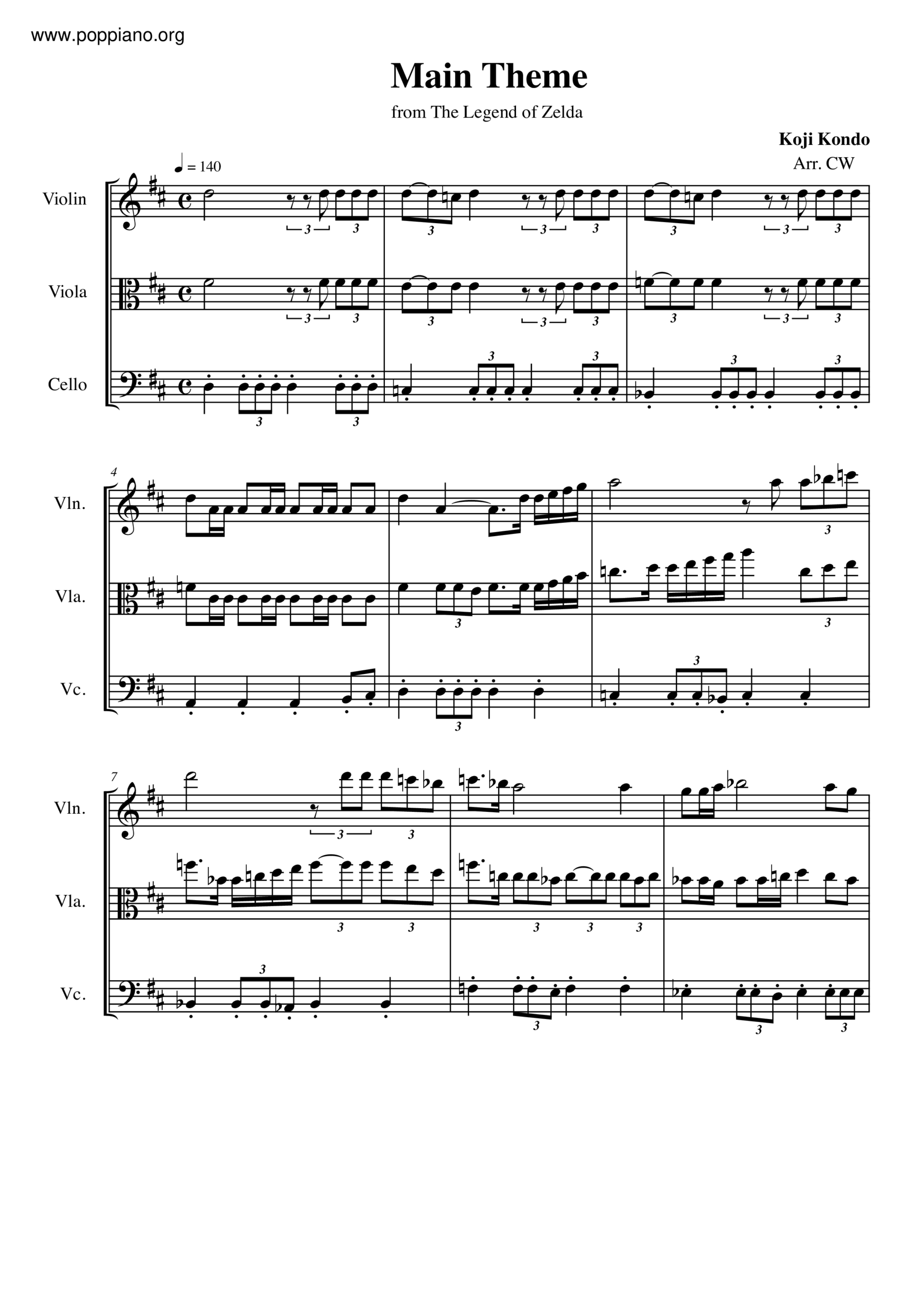 The Legend Of Zelda Main Theme Sheet Music Pdf Free Score Download The Legend Of Zelda Main Theme Sheet Music Pdf Free Score Download