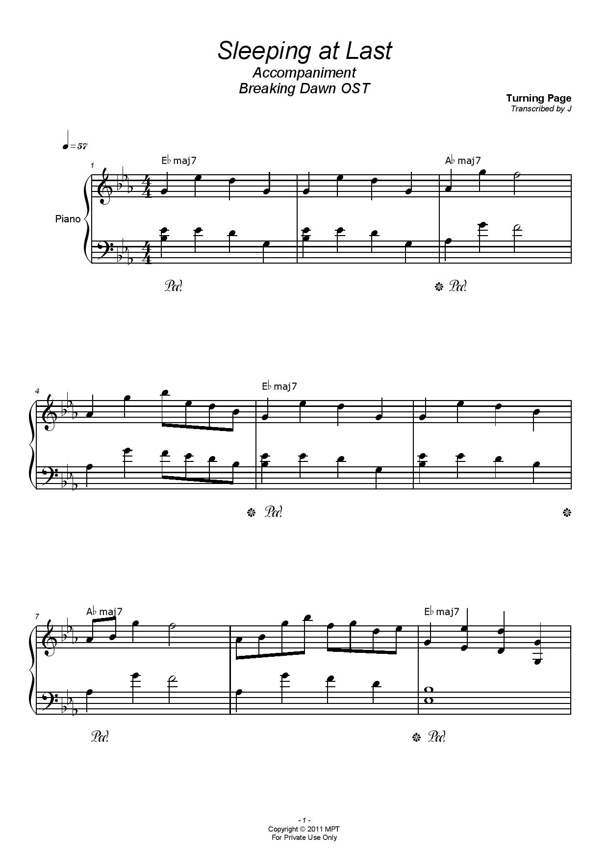 Turning Page Sleeping At Last Accompaniment Pianotiklado Turning Page Sleeping At Last Accompaniment Pianotiklado