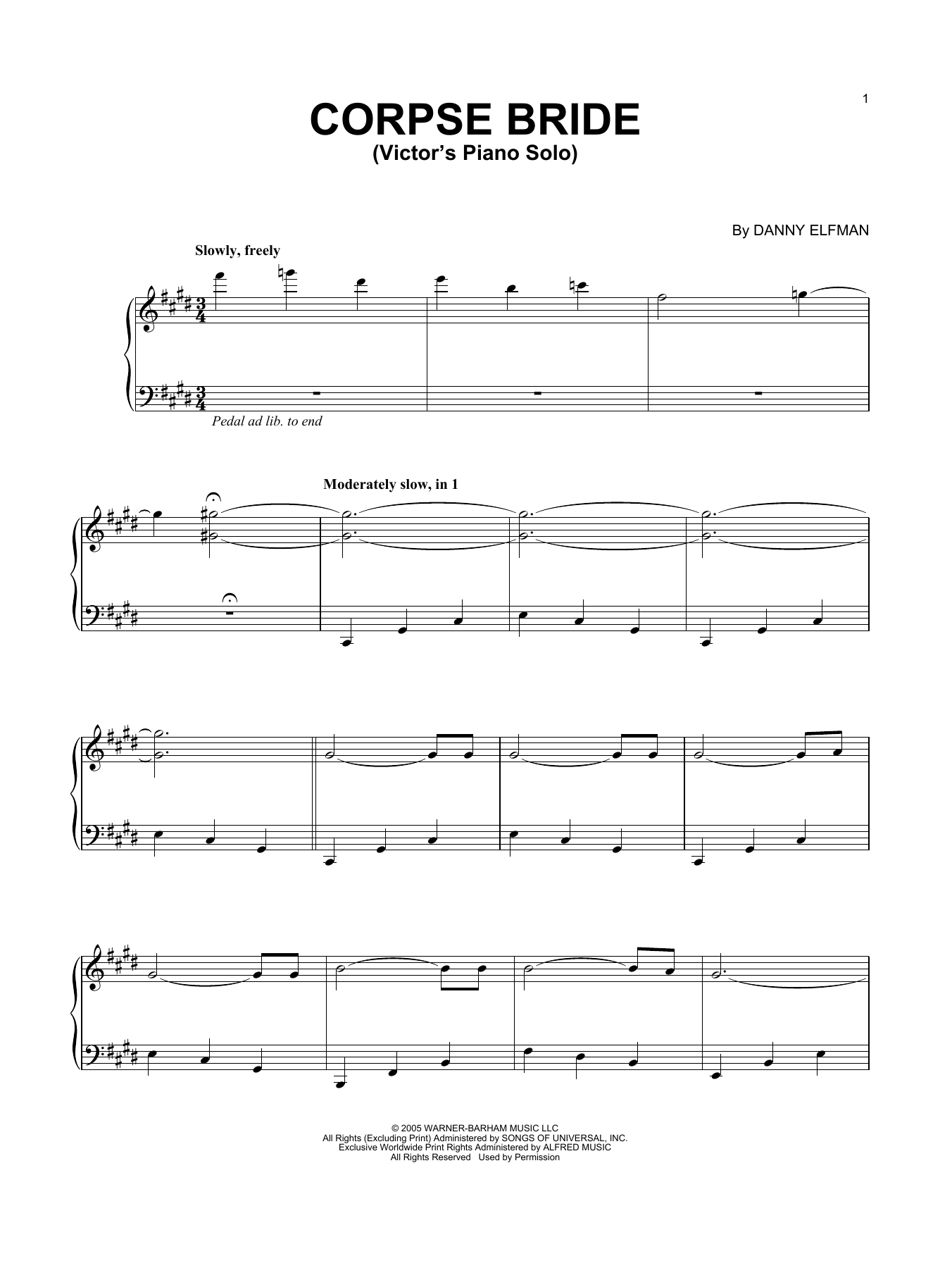 Victor s Piano Solo from Corpse Bride By Danny Elfman Sheet Music For Piano Solo At Sheet Music Direct Victor s Piano Solo from Corpse Bride By Danny Elfman Sheet Music For Piano Solo At Sheet Music Direct