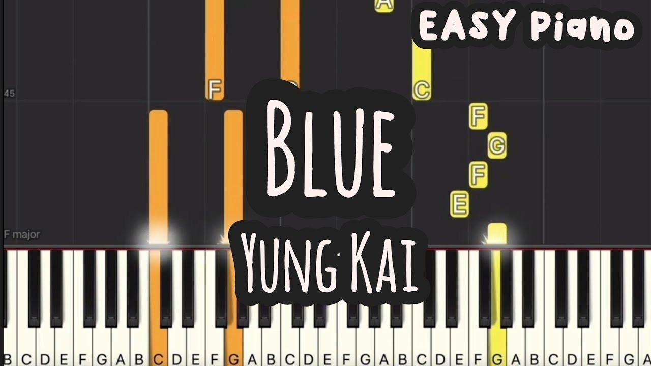 yung kai blue piano sheet music